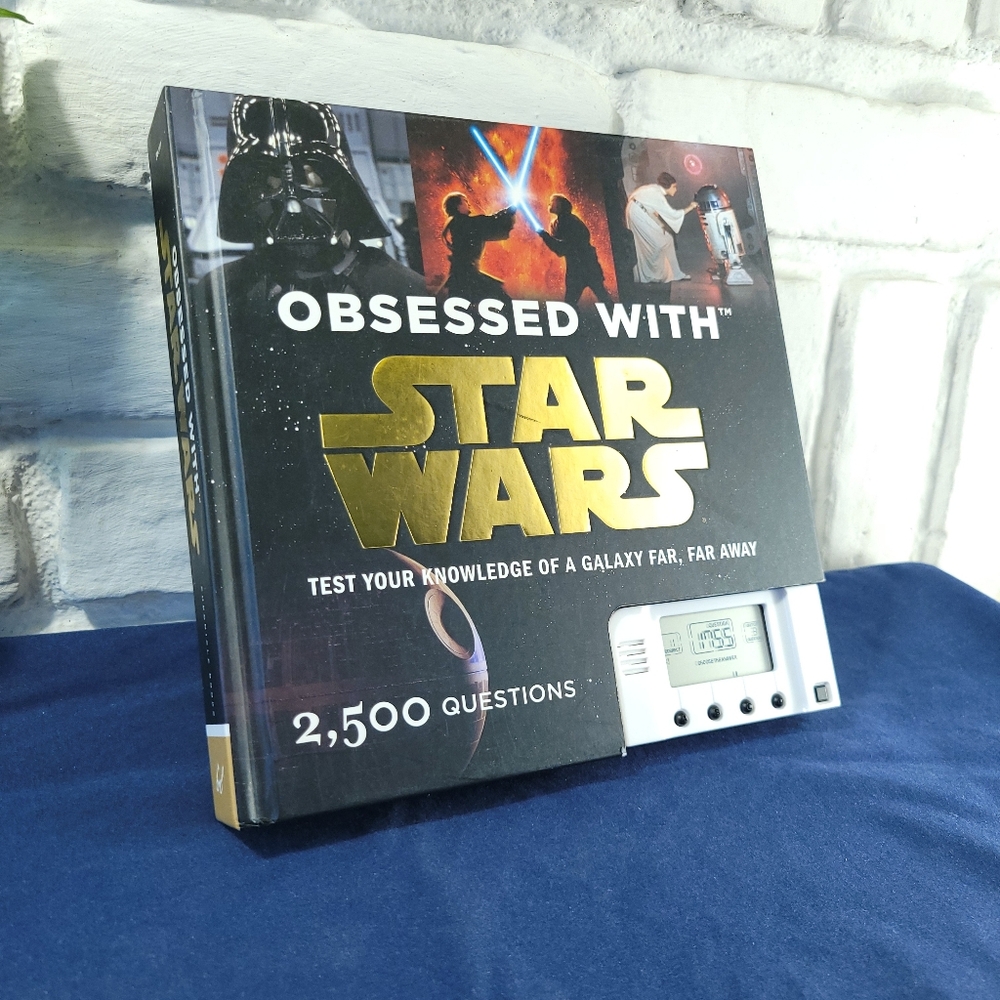 Obsessed with Star Wars Trivia Book and Electronic Game
